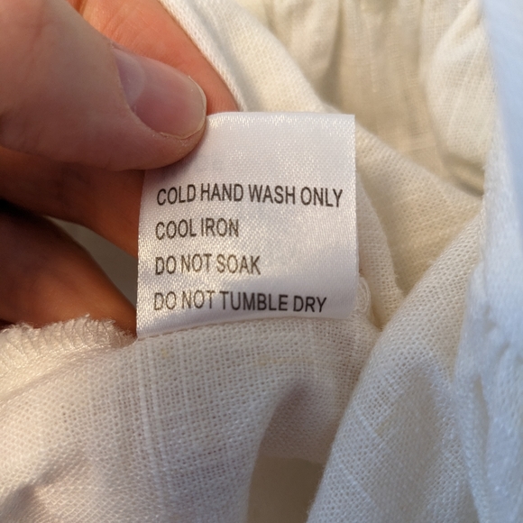 Princess Polly Linen Babydoll Dress - Picture 7 of 8